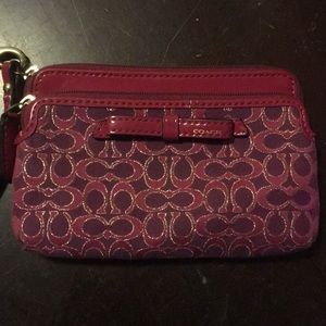Coach wristlet